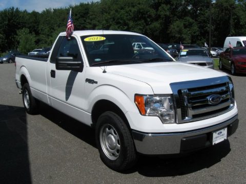 Oxford White Ford F150 XL Regular Cab.  Click to enlarge.