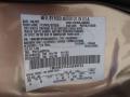 Mercury Color Code AQ Arizona Beige Metallic #15