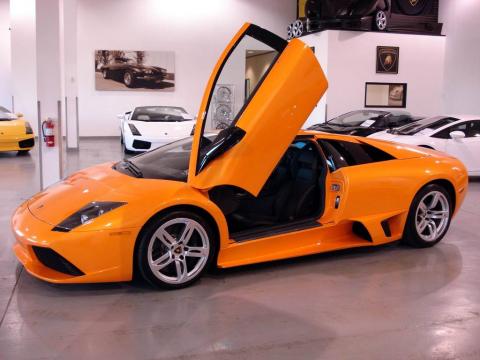 Arancio Atlas (Orange) Lamborghini Murcielago LP640 Coupe.  Click to enlarge.