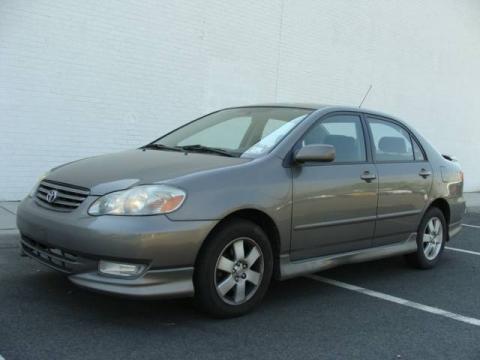 used 2003 toyota corolla s for sale #1