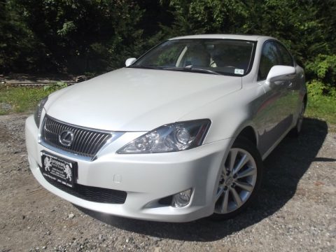 Glacier Frost Mica Lexus IS 250 AWD.  Click to enlarge.