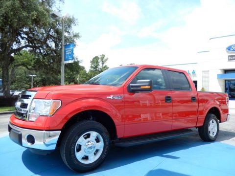 Race Red Ford F150 XLT SuperCrew.  Click to enlarge.