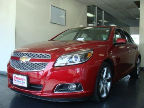 Crystal Red Tintcoat Chevrolet Malibu LTZ.  Click to enlarge.