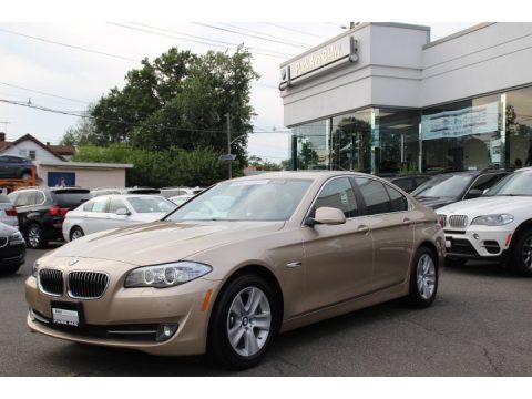 Milano Beige Metallic BMW 5 Series 528i Sedan.  Click to enlarge.