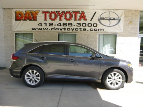 Magnetic Gray Metallic Toyota Venza LE AWD.  Click to enlarge.