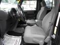 Front Seat of 2009 Jeep Wrangler Unlimited Rubicon 4x4 #10