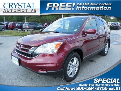 Tango Red Pearl Honda CR-V EX-L AWD.  Click to enlarge.