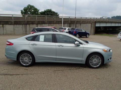 Ice Storm Ford Fusion Hybrid SE.  Click to enlarge.