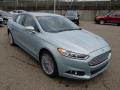 Front 3/4 View of 2014 Ford Fusion Hybrid SE #2