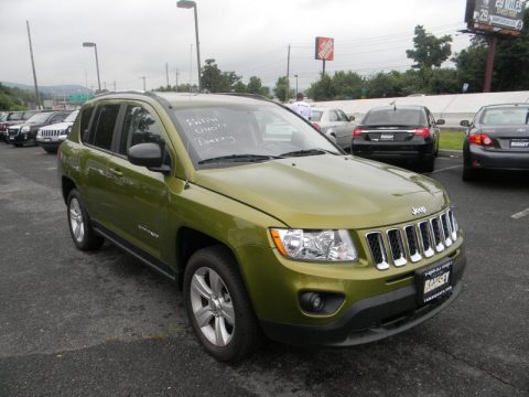 Rescue Green Metallic Jeep Compass Sport 4x4.  Click to enlarge.