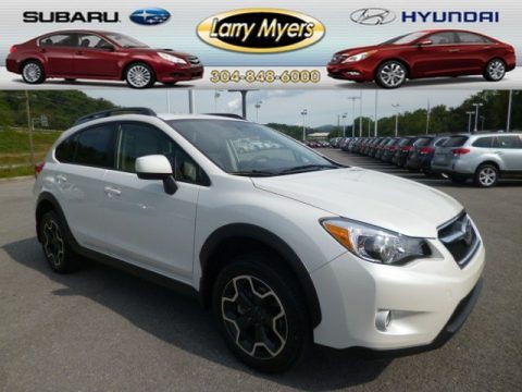Satin White Pearl Subaru XV Crosstrek 2.0 Limited.  Click to enlarge.