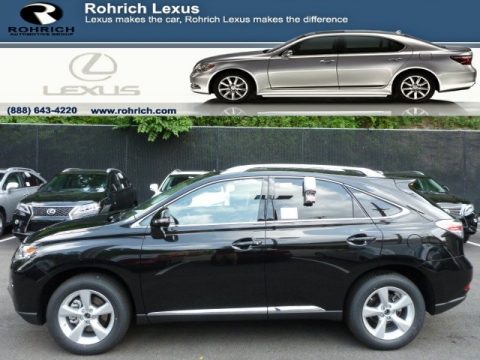 Stargazer Black Lexus RX 350 AWD.  Click to enlarge.