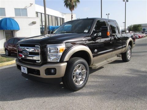 Kodiak Brown Metallic Ford F250 Super Duty King Ranch Crew Cab 4x4.  Click to enlarge.