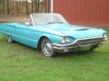 Front 3/4 View of 1964 Ford Thunderbird Convertible #6