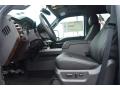  2014 Ford F250 Super Duty Black Interior #5