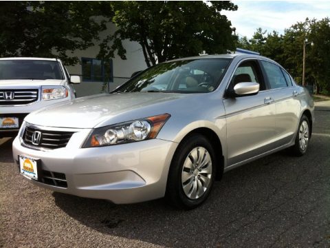 Alabaster Silver Metallic Honda Accord LX Sedan.  Click to enlarge.