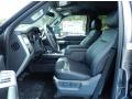  2014 Ford F350 Super Duty Black Interior #6