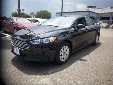 Tuxedo Black Ford Fusion S.  Click to enlarge.