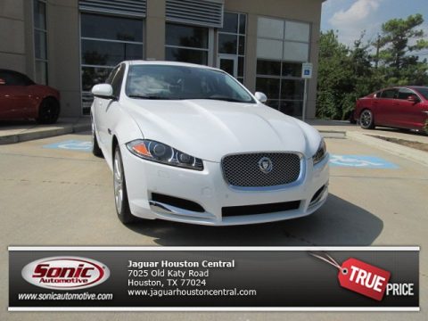 Polaris White Jaguar XF I4 T.  Click to enlarge.