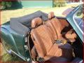 Front Seat of 1974 Volkswagen Karmann Ghia Convertible #16