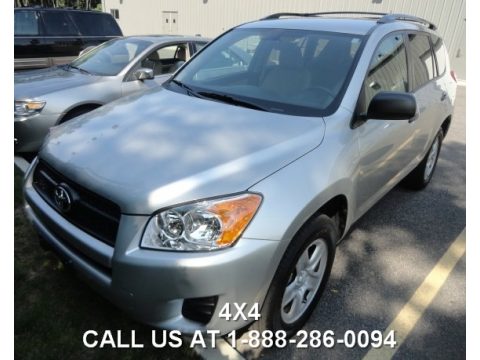 Classic Silver Metallic Toyota RAV4 I4 4WD.  Click to enlarge.