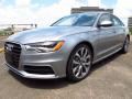 Front 3/4 View of 2014 Audi A6 3.0T quattro Sedan #5
