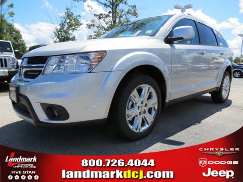 Bright Silver Metallic Dodge Journey Limited.  Click to enlarge.