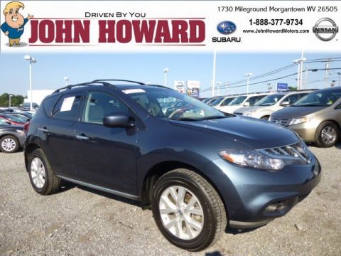 Graphite Blue Nissan Murano SV AWD.  Click to enlarge.