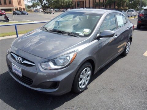 Cyclone Gray Hyundai Accent GLS 4 Door. Click to enlarge. Cyclone Gray Hyundai Accent GLS 4 Door. Click to enlarge.
