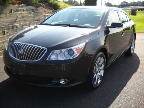 Carbon Black Metallic Buick LaCrosse FWD.  Click to enlarge.