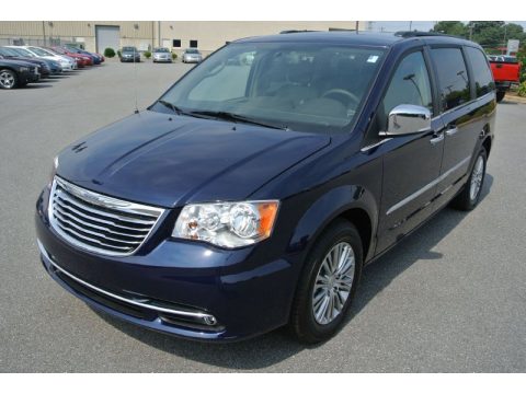 True Blue Pearl Chrysler Town & Country Touring-L.  Click to enlarge.