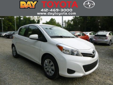 Super White Toyota Yaris LE 5 Door. Click to enlarge. Super White Toyota Yaris LE 5 Door. Click to enlarge.