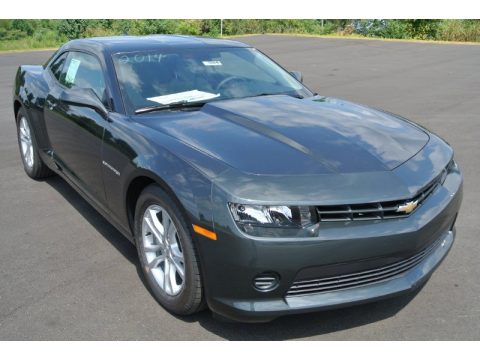 Ashen Gray Metallic Chevrolet Camaro LS Coupe.  Click to enlarge.