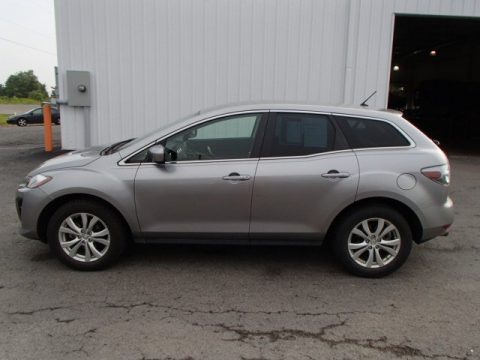 Liquid Silver Metallic Mazda CX-7 s Touring AWD.  Click to enlarge.