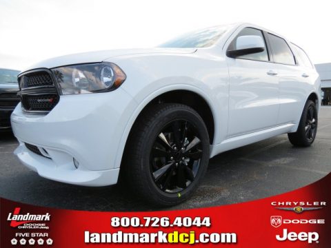 Bright White Dodge Durango SXT.  Click to enlarge.