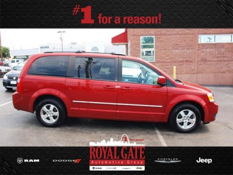 Inferno Red Crystal Pearl Dodge Grand Caravan SXT.  Click to enlarge.