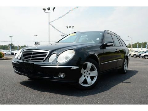 2004 Mercedes benz e500 black #5