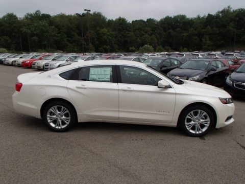 White Diamond Tricoat Chevrolet Impala LT.  Click to enlarge.