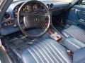  1989 Mercedes-Benz SL Class Blue Interior #17