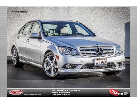 Iridium Silver Metallic Mercedes-Benz C 300 Sport.  Click to enlarge.