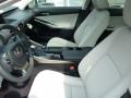  2014 Lexus IS Light Gray Interior #10