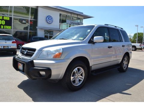 Billet Silver Metallic Honda Pilot EX-L 4WD.  Click to enlarge.