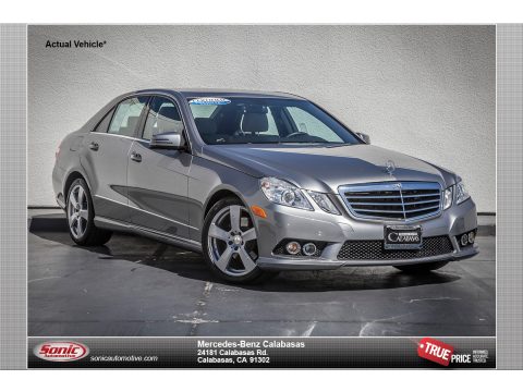 Palladium Silver Metallic Mercedes-Benz E 350 Sedan.  Click to enlarge.