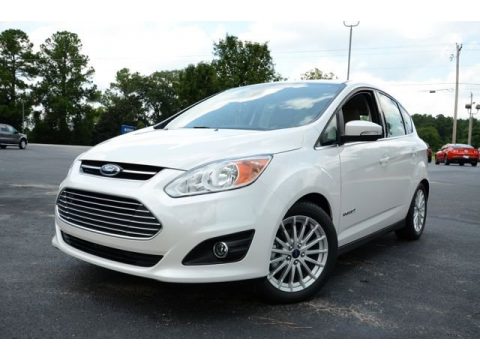 Oxford White Ford C-Max Hybrid SEL.  Click to enlarge.