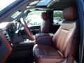  2014 Ford F350 Super Duty King Ranch Chaparral Leather Interior #10