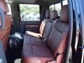 Rear Seat of 2014 Ford F350 Super Duty King Ranch Crew Cab 4x4 Dually #11