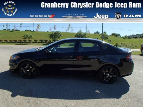 Pitch Black/Mopar Blue Stripes Dodge Dart Mopar '13.  Click to enlarge.