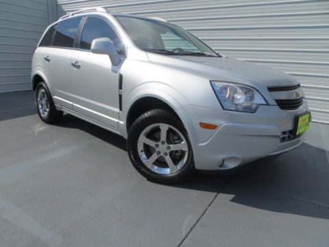 Silver Ice Metallic Chevrolet Captiva Sport LTZ AWD.  Click to enlarge.