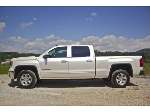 White Diamond Tricoat GMC Sierra 1500 SLE Crew Cab 4x4. Click to enlarge. White Diamond Tricoat GMC Sierra 1500 SLE Crew Cab 4x4. Click to enlarge.