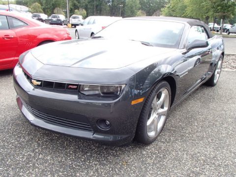 Ashen Gray Metallic Chevrolet Camaro LT/RS Convertible.  Click to enlarge.